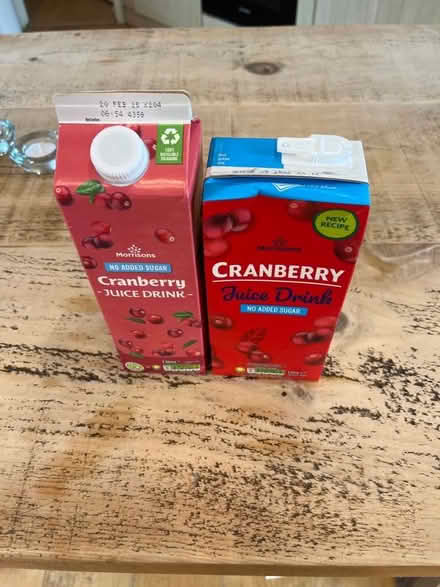 Photo of free Cranberry juice (Blacklands TN34) #1