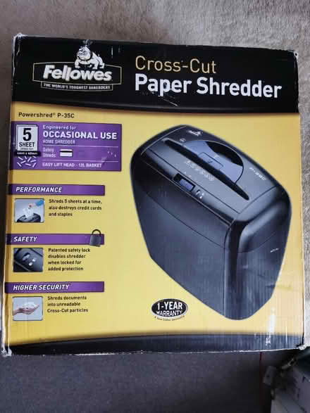 Photo of free Paper shredder (Toxteth L8) #1