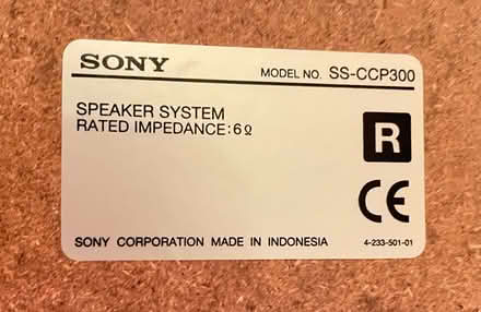 Photo of free Sony stereo speakers (Nunnery Wood WR5) #4