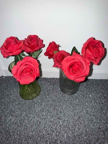 Photo of free Fake roses with Vases (Dunfermline KY12) #2