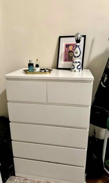 Photo of free IKEA 6 Drawer Malm Dresser (South Woodford E18) #1