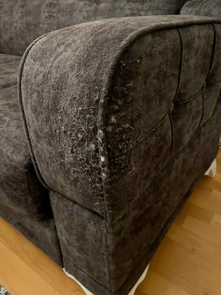 Photo of free Grey ottoman sofa (North Road N7) #3