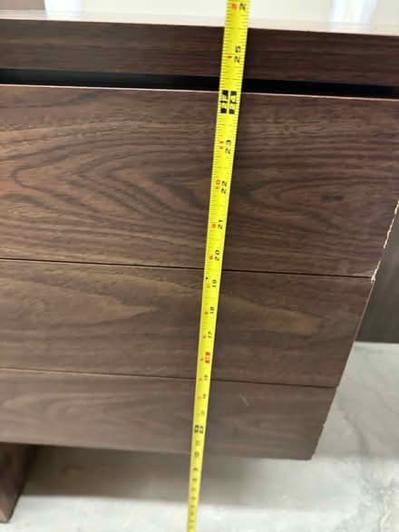 Photo of free 2 part manufactured wood desk (Route 146 Clifton Park) #3