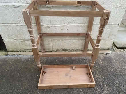 Photo of free Vintage stripped pine washstand (Mitton GL20) #2