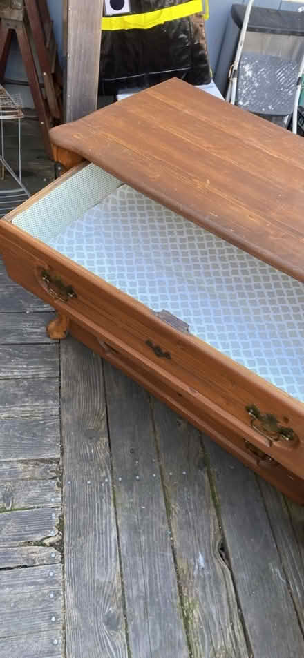 Photo of free Solid wood old dresser (Grant st and Allston way) #2