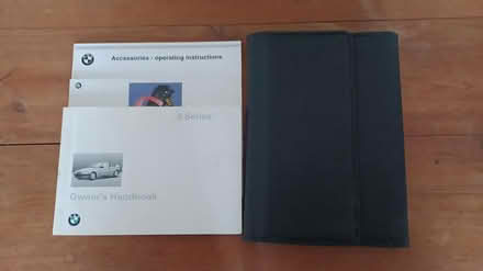 Photo of free BMW 3 series hand book (Fishborne, nr Chichester.) #1