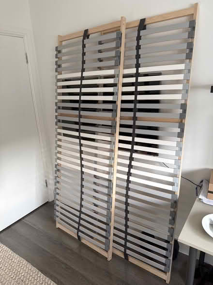 Photo of free King bed frame on the floor (Hampton Hill TW11) #1