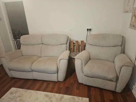 Photo of free Sofa and chair (Rowlands castle) #1