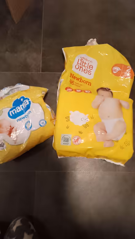 Photo of free Nappies size 1, size 2 (Norcot RG30) #1