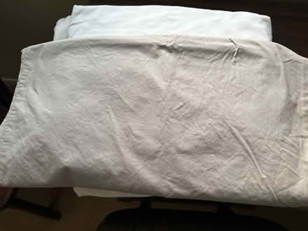 Photo of free King size cotton sheets (North West Aurora) #3