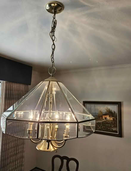 Photo of free Ceiling Light Fixture (Mohr / Martin neighborhood) #1