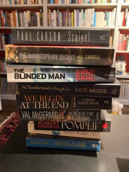 Photo of free Various crime thrillers (Lexden Colchester CO3) #1