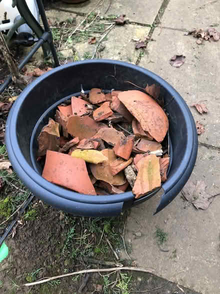 Photo of free Broken flower pot pieces (Lyneham OX7) #1