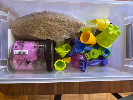 Photo of free Kinetic Sand and sand toys (Cambridgeport) #1
