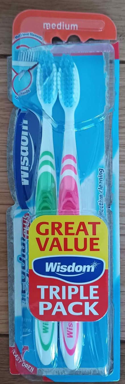Photo of free 2 new unused toothbrushes (AB22) #1