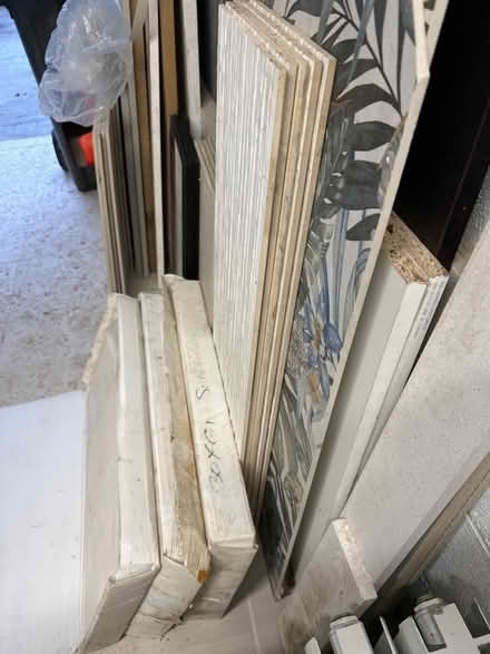 Photo of free 5 white tiles (Ilkley LS29) #1