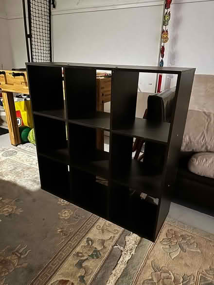 Photo of free Old brown shelves - prob Ikea (Palisades, NW, WDC) #1