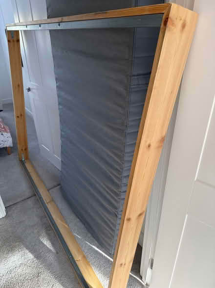 Photo of free King bed frame on the floor (Hampton Hill TW11) #2