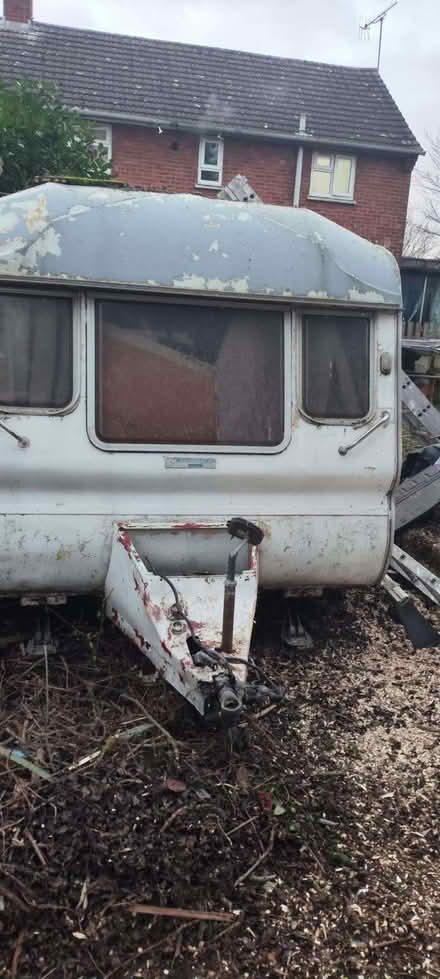 Photo of free Derelict Caravan (Four Pools WR11) #2