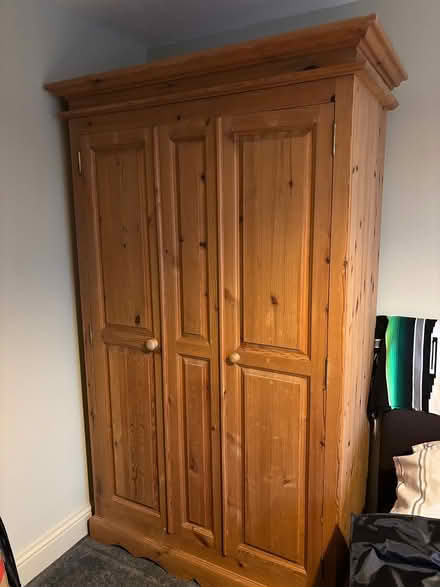 Photo of free Solid Pine Double Wardrobe (Thurrock RM17) #4