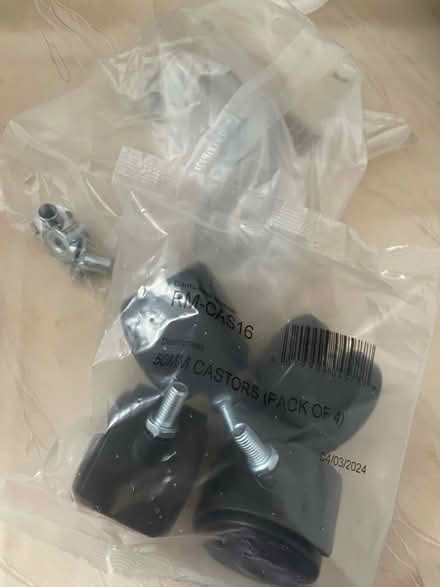 Photo of free Office chair wheels (Wallington SM6 8PX) #1