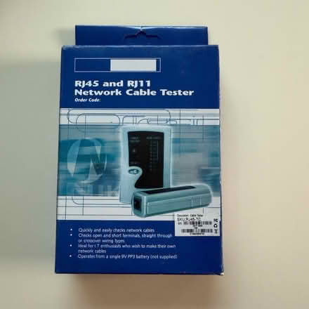 Photo of free 4x RJ45/RJ11 Network Cable Testers (Hangleton, Hove) #1