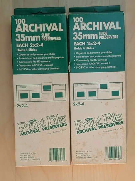 Photo of free Print File Slide Preservers (13 Mile and Southfield) #1