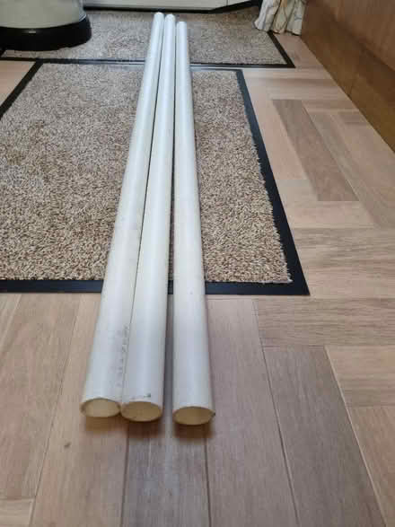 Photo of free 3 White Plastic Tubes (Worle BS22) #1