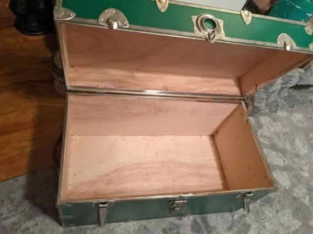 Photo of free Green, Cedar (?) Wood Lined Trunk (East Village) #1