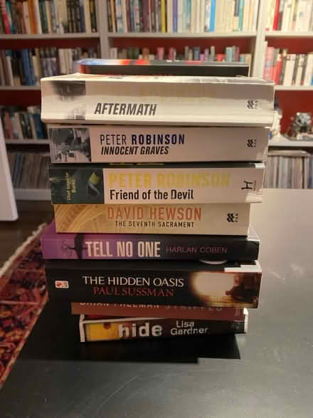 Photo of free Various crime thrillers (Lexden Colchester CO3) #3
