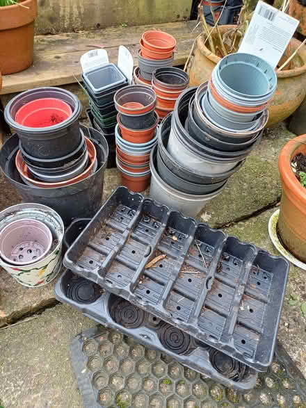 Photo of free Plastic plant pots (Horfield BS7) #1