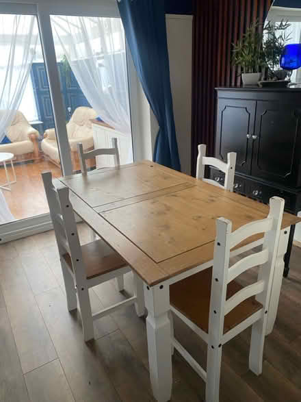 Photo of free Table & 4 chairs (Droiwich WR9) #1