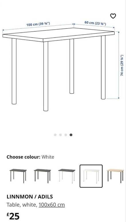 Photo of free IKEA Desk (W3 7DY) #3