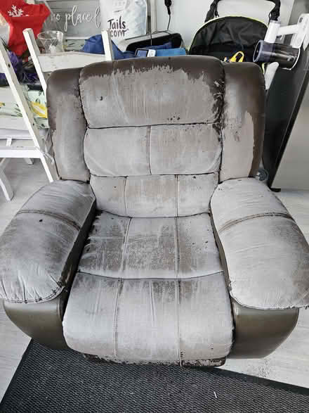 Photo of free Faux leather armchair (Crawley down RH10) #3