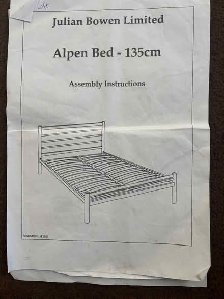 Photo of free double bed frame (Carrick Knowe EH12) #3
