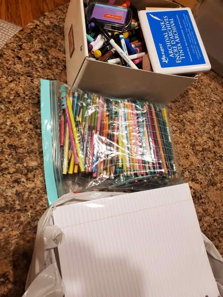 Photo of free Art supplies (Fremont, near downtown BART) #1