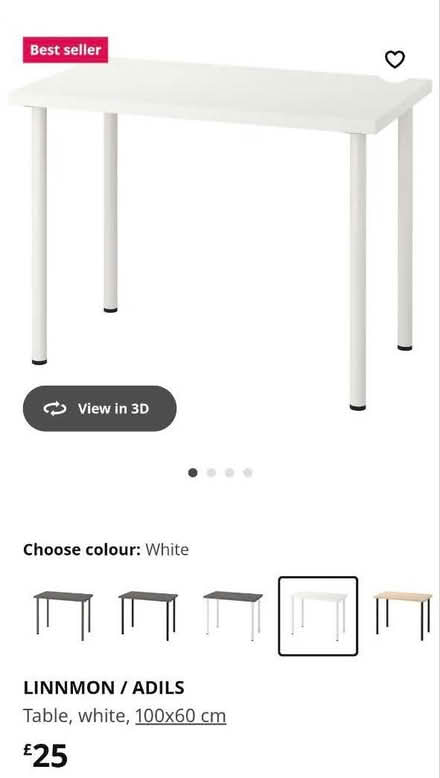 Photo of free IKEA Desk (W3 7DY) #2