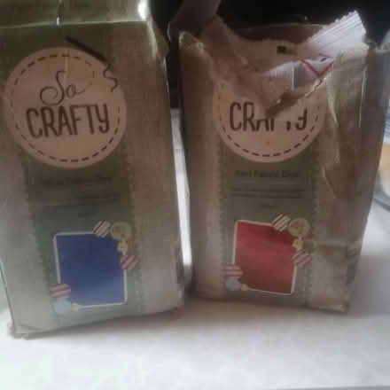 Photo of free Red & Blue Fabric Dye (Leicester) #1