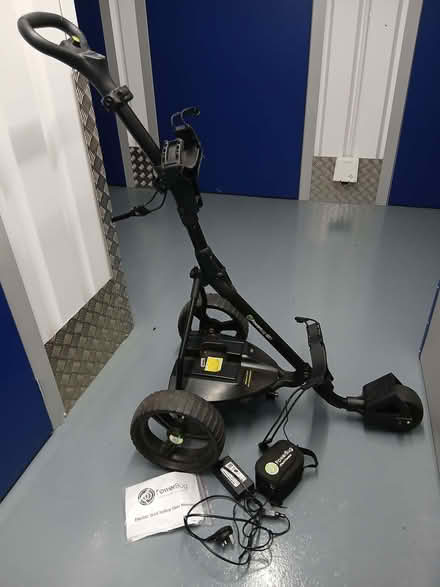 Photo of free Golf Trolley electric - Powerbug GT7 with battery pack (Emlyn Gardens W4) #1