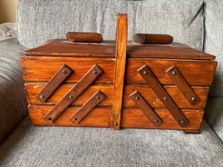 Photo of free Cantilever sewing box (Wellington TF1) #1
