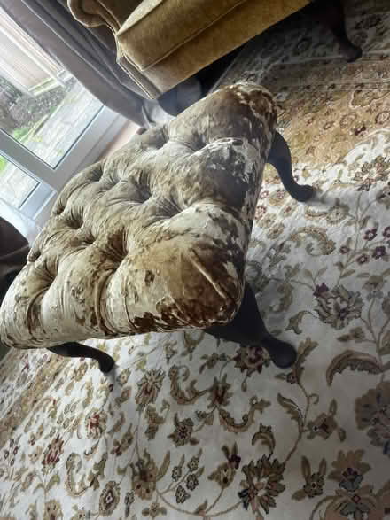Photo of free Armchair & footstool x 2 (KT11) #2