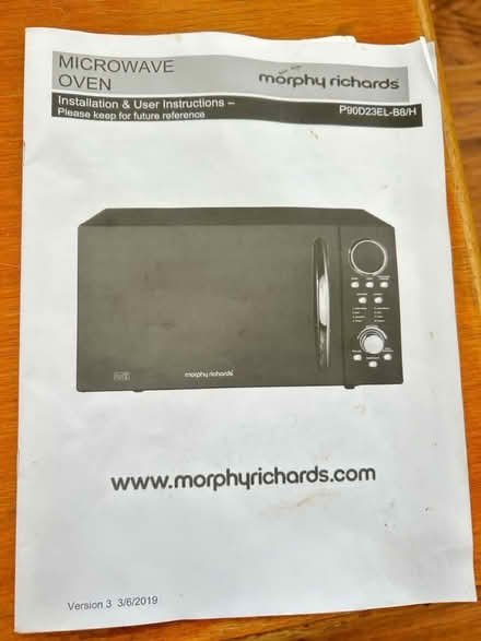 Photo of free Microwave 900W (Ilkeston DE7 4) #2