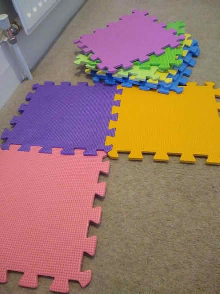 Photo of free Set of 9 children's play mats (Newtown RG1) #1