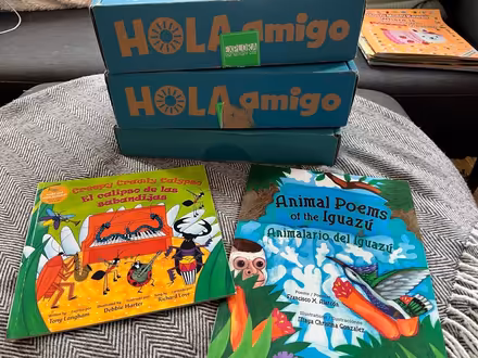 Photo of free Hola Amigo Elementary Spanish boxes (Cambridgeport) #1