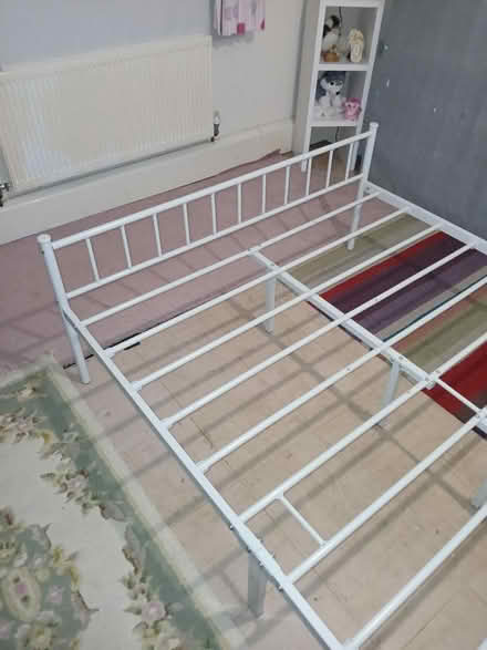 Photo of free Double bed and mattress (Edge of moss. SK11) #3