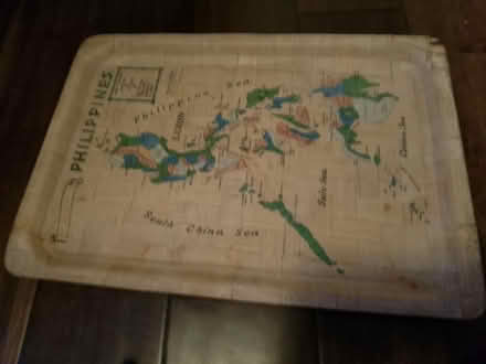 Photo of free Philippines map bamboo tray (725 Danforth Road) #1