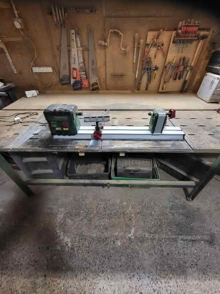 Photo of free Wood Turning lathe and 3 chisels (Muirhouse ML1) #1