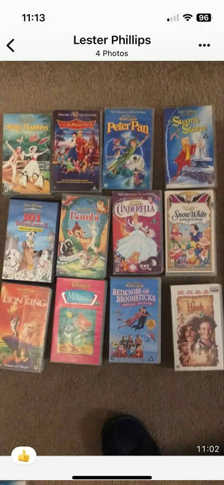 Photo of free Original Disney videos (Shirley, Croydon) #1