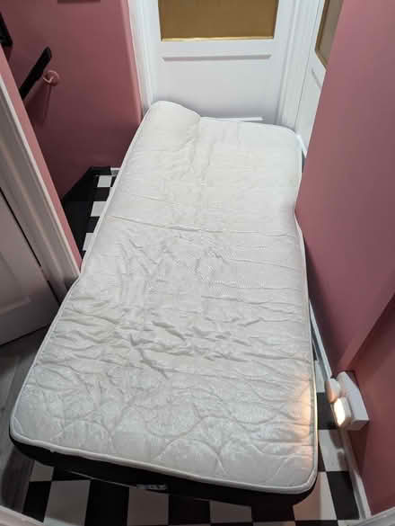 Photo of free Single mattress and bed frame (Witham CM8) #3