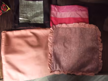 Photo of free Cushion Covers - Crafting material? x 4 assorted (Trench TF2) #1